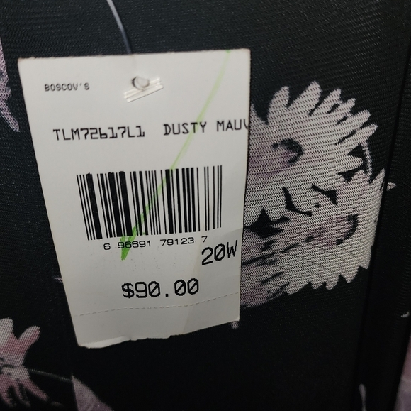 CONNECTED Floral-Print High-Low Maxi Dress - Picture 8 of 9